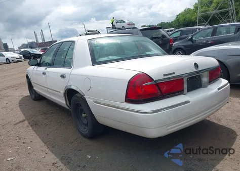 2002 Mercury Grand Marquis Gs from USA, damaged, VIN 2MEFM74W22X658668